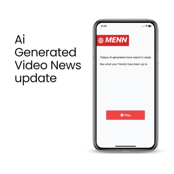 MENN -AI generated news from friends and family – screenshot 1
