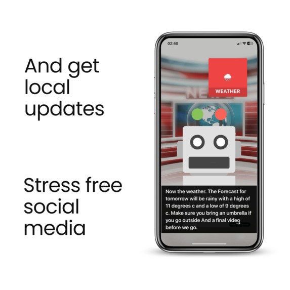 MENN -AI generated news from friends and family – screenshot 3