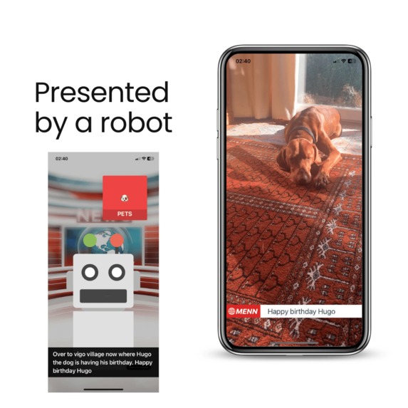 MENN -AI generated news from friends and family – screenshot 5