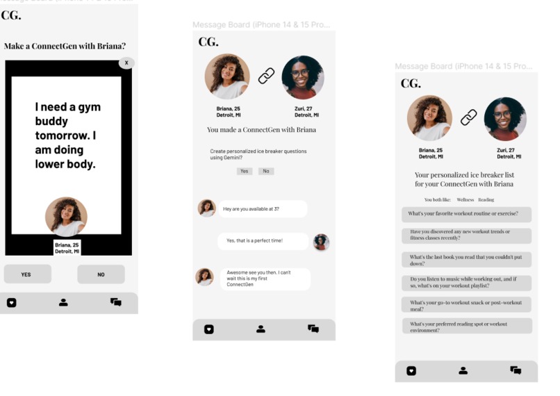 The ConnectGen – screenshot 4