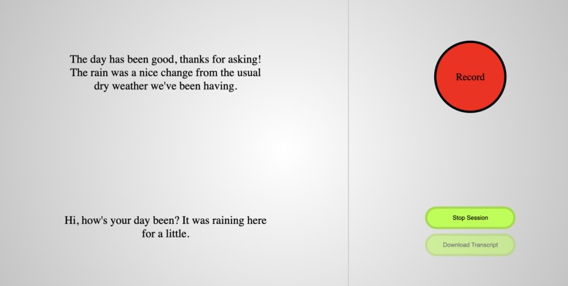 AI Foreign Language Conversation Partner – screenshot 2