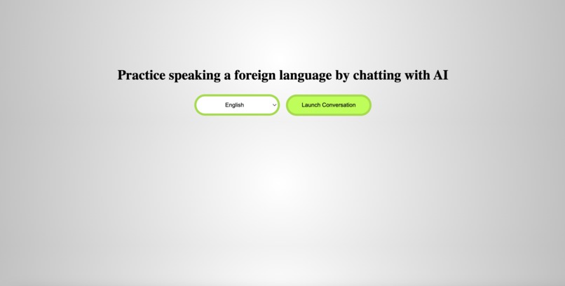 AI Foreign Language Conversation Partner – screenshot 3