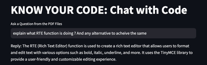 Know Your Code – screenshot 1
