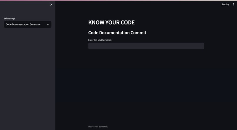Know Your Code – screenshot 2
