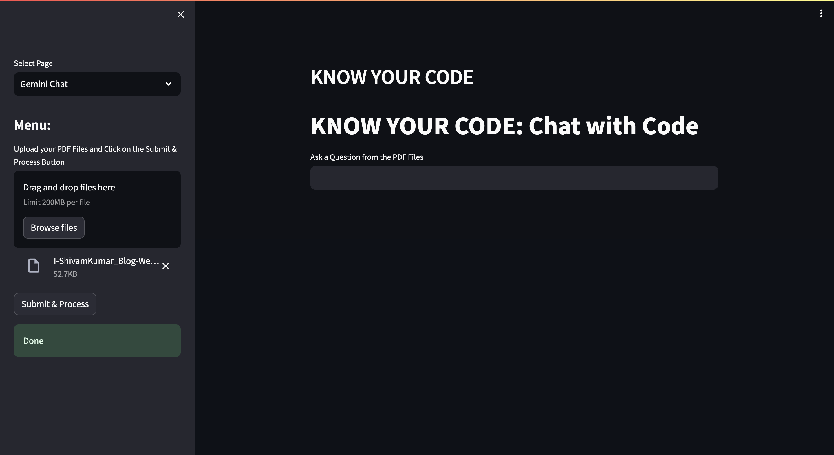 Know Your Code | Devpost