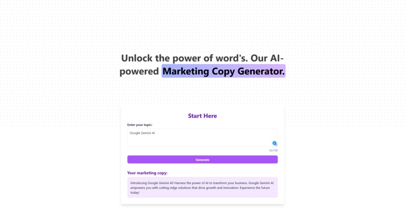 ScribeMate: Creating Engaging Marketing Content – screenshot 1