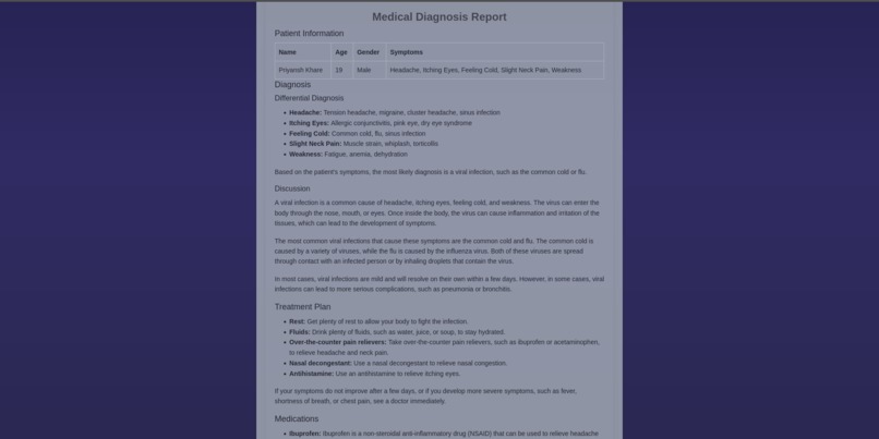 MedicareAI : Self Health Diagnosis – screenshot 6