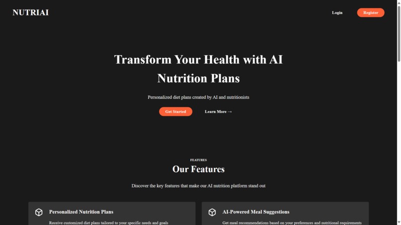 Nutrition AI – screenshot 2