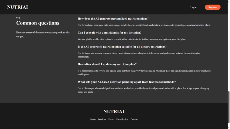 Nutrition AI – screenshot 5