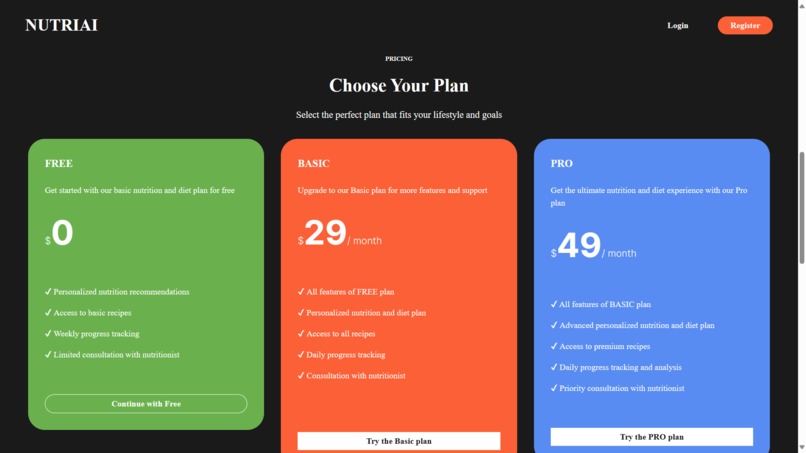 Nutrition AI – screenshot 4