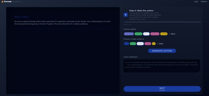 Campfire Storyteller – screenshot 2
