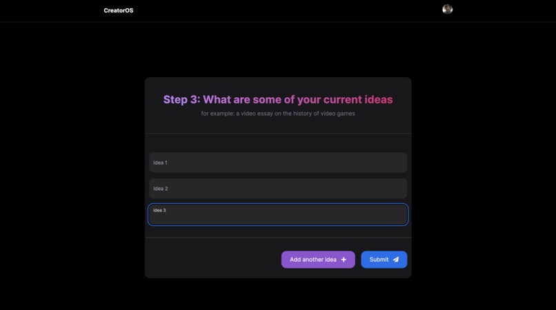 CreatorOS – screenshot 4