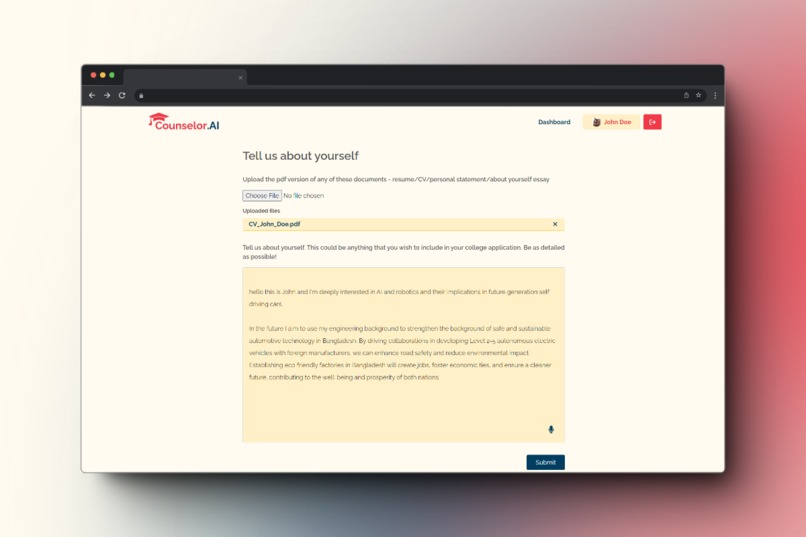 Counselor.AI – screenshot 3