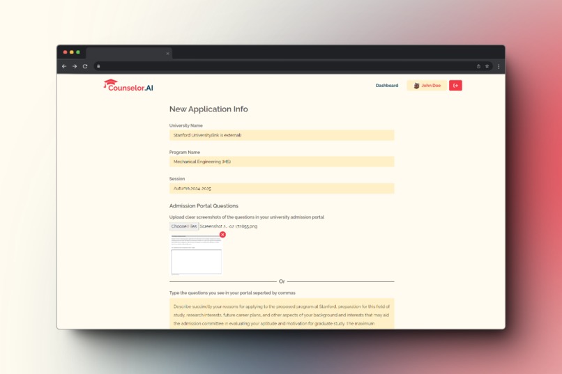 Counselor.AI – screenshot 4