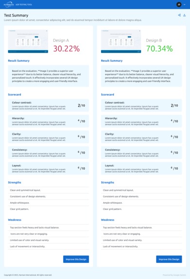 Harman A/B Testing AI Tool – screenshot 4