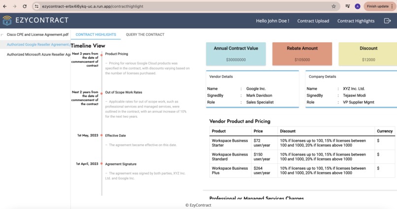 EzyContract – screenshot 4