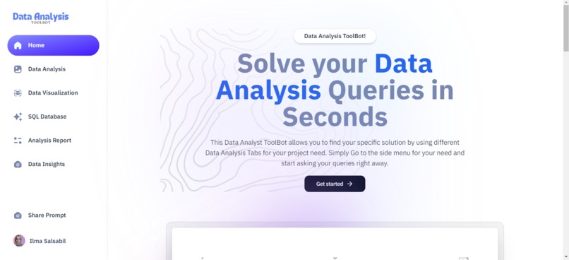 Data Analysis ToolBot – screenshot 1