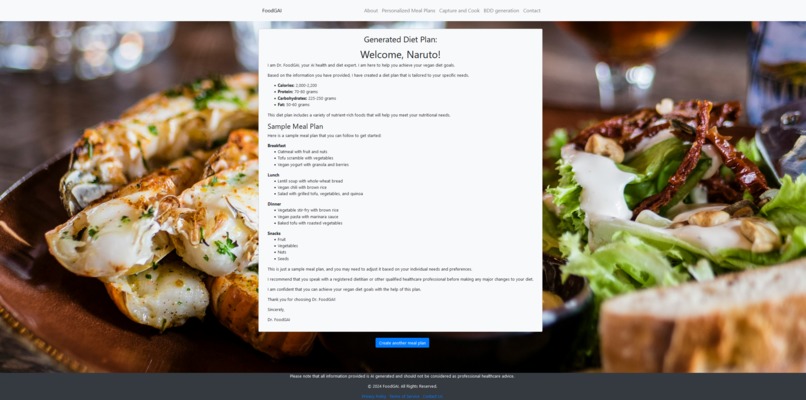 FoodGAI – screenshot 3