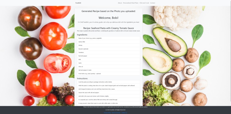 FoodGAI – screenshot 5