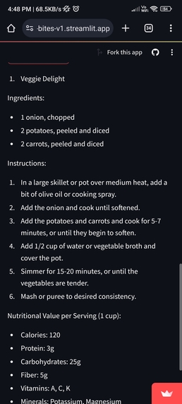 From Bytes to Bites (Deep Learning & AI Generated Recipes)  – screenshot 4