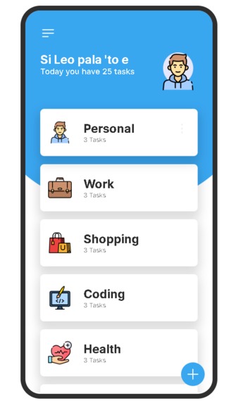 Todo Application – screenshot 1