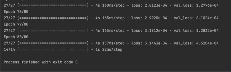 Deep learning in virtual currencies prediction – screenshot 8