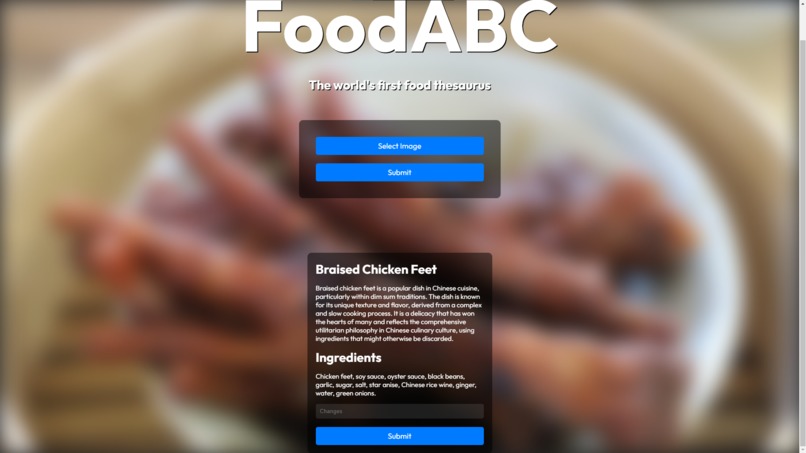 FoodABC2XYZ – screenshot 2