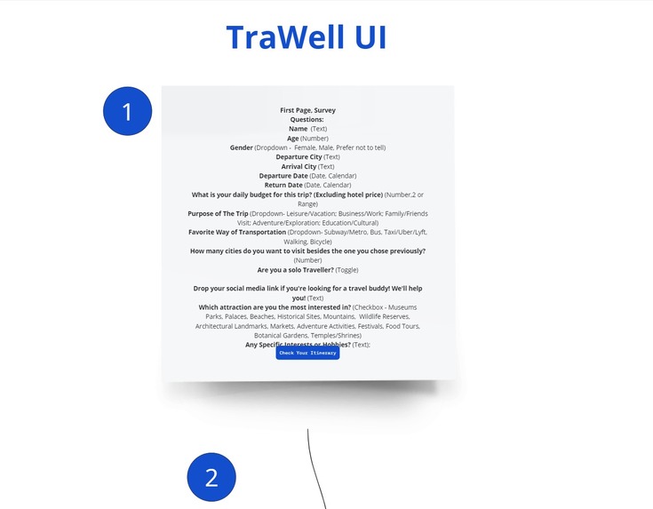 TraWell – screenshot 2