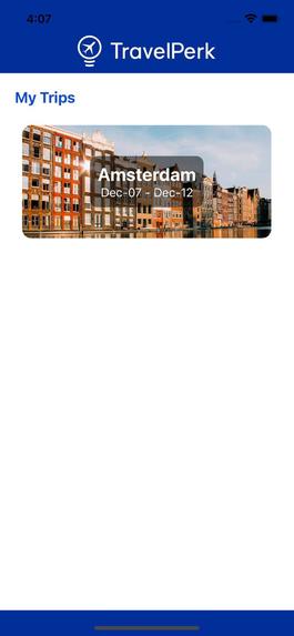 TravelPerk TeamBuilding App – screenshot 1