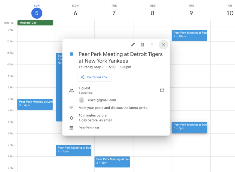 Peer Perk – screenshot 1