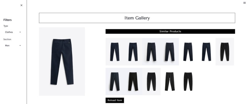 AI-Driven Clothing Similarity: Enhancing Fashion Ecommerce – screenshot 3