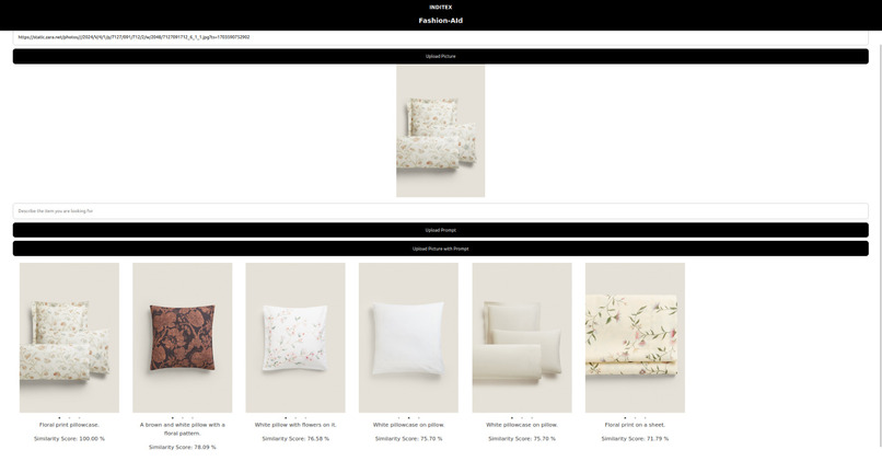 INDITEX - FashionAId – screenshot 2