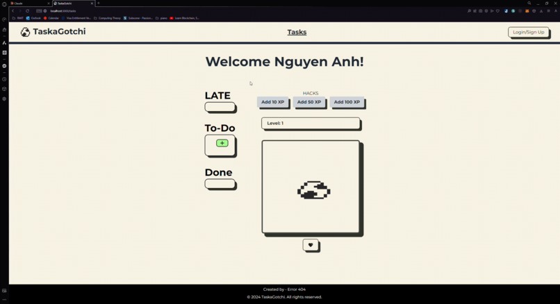 Taskagotchi – screenshot 3