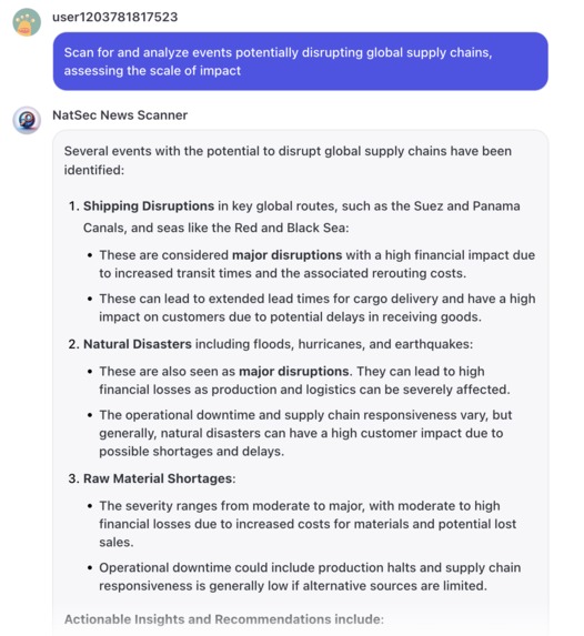 NatSec News Scanner – screenshot 2