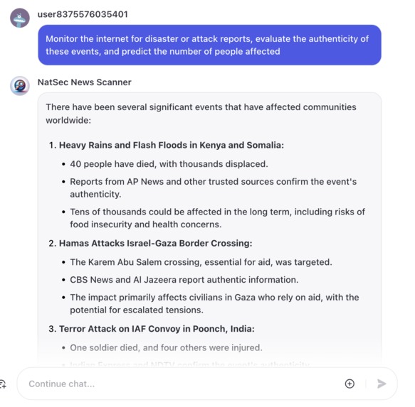 NatSec News Scanner – screenshot 3