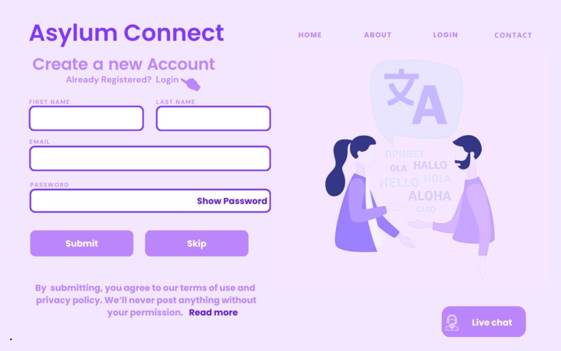 Asylum Connect – screenshot 4