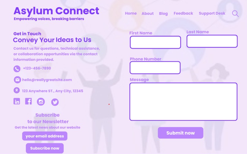 Asylum Connect – screenshot 5