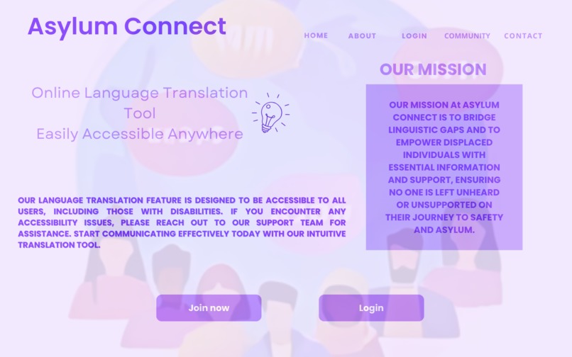 Asylum Connect – screenshot 6