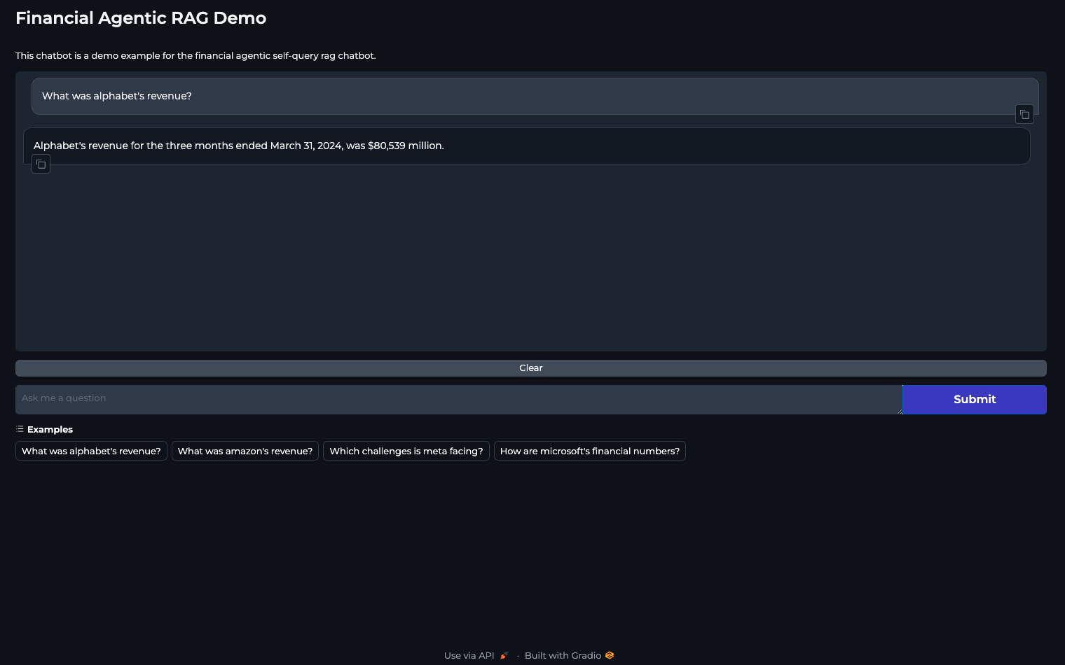 Financial Agentic RAG | Devpost