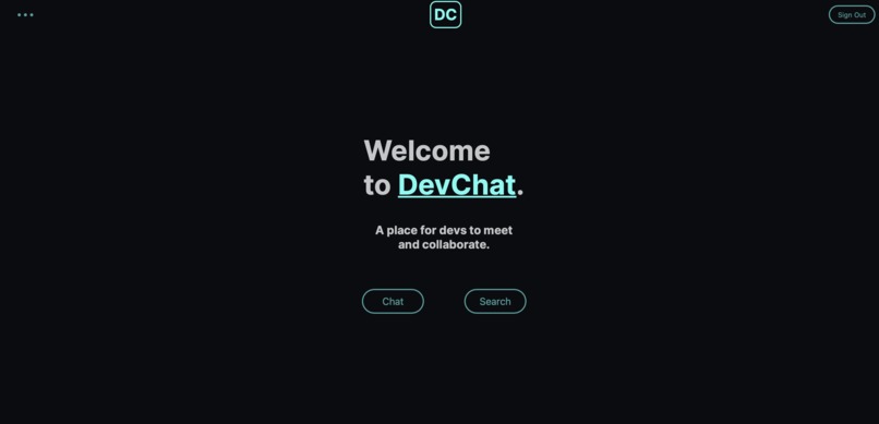ChatApp – screenshot 1