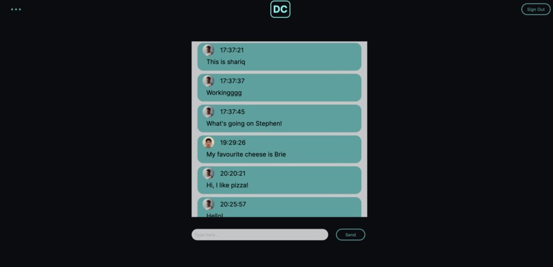 ChatApp – screenshot 2