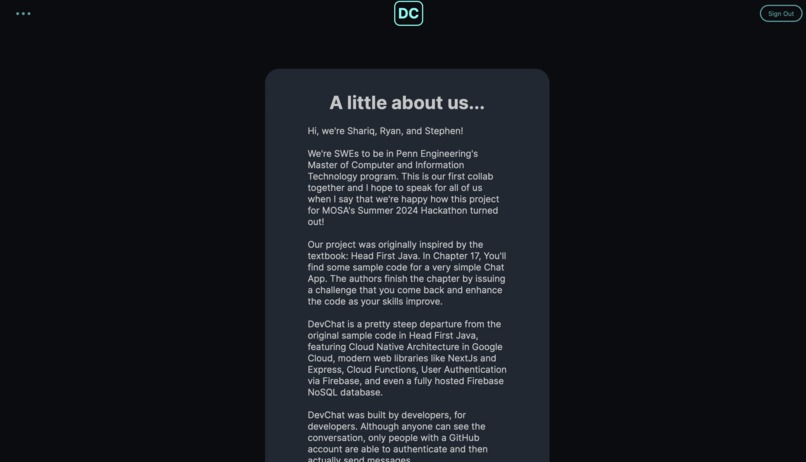 ChatApp – screenshot 4