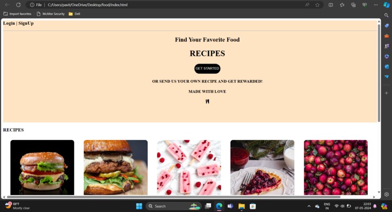 Foodie – screenshot 1