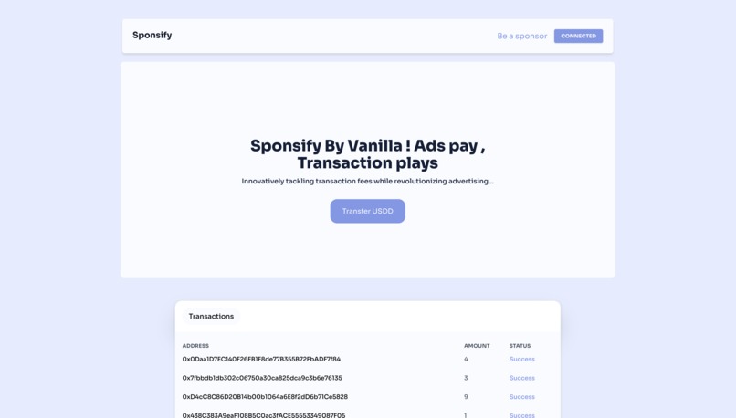 Sponsify – screenshot 2