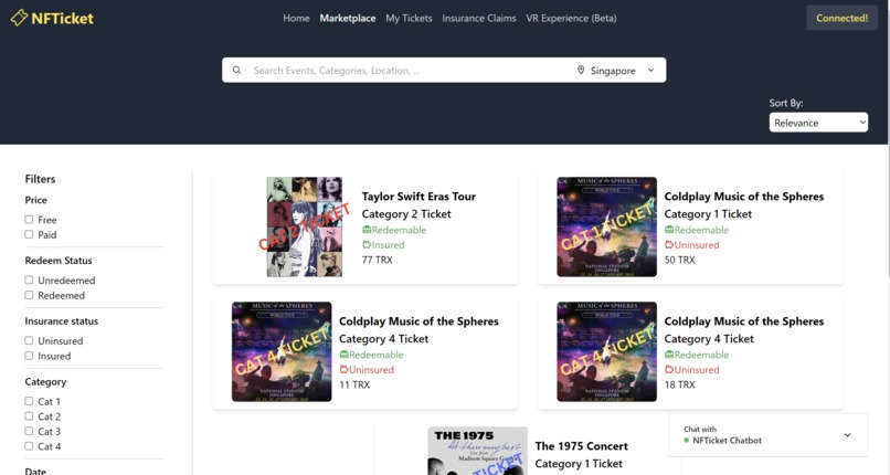 NFTicket – screenshot 3