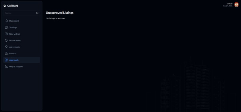 COiTON Real Estate Trading Platform  – screenshot 9