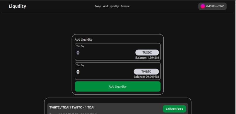 Liquidity – screenshot 2