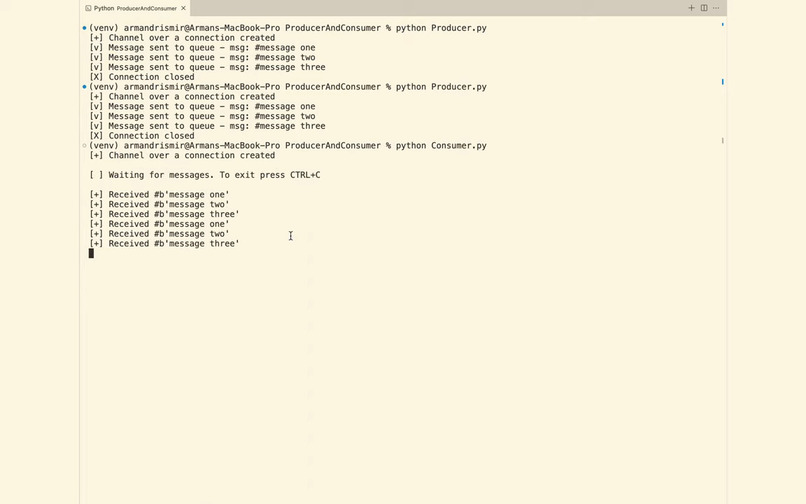 ProducerAndConsumer – screenshot 1