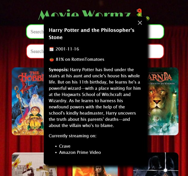 Movie Wormz – screenshot 3