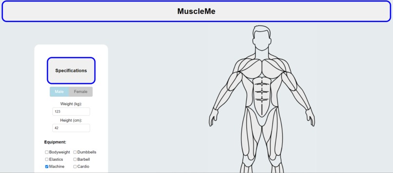 MuscleMe – screenshot 1